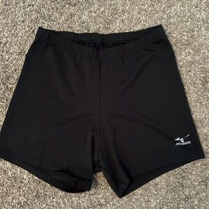 Mizuno black volleyball spandex size large